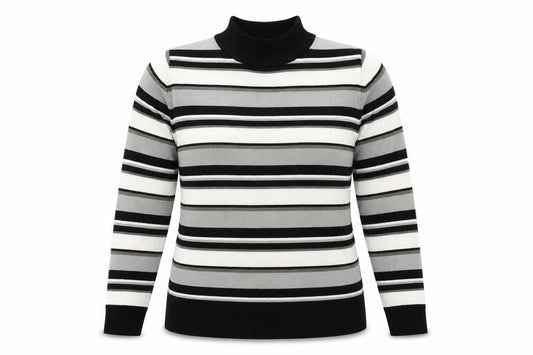 Womens UK Size 14 Pure & Natural Multicoloured Pullover Jumper