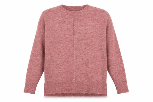 Womens UK Size S Papaya Pink Pullover Jumper