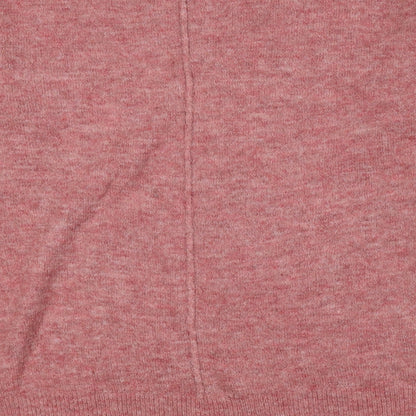Womens UK Size S Papaya Pink Pullover Jumper