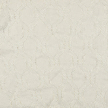 Damart Womens Yellow Crew Neck Acrylic Pullover Jumper Size 14