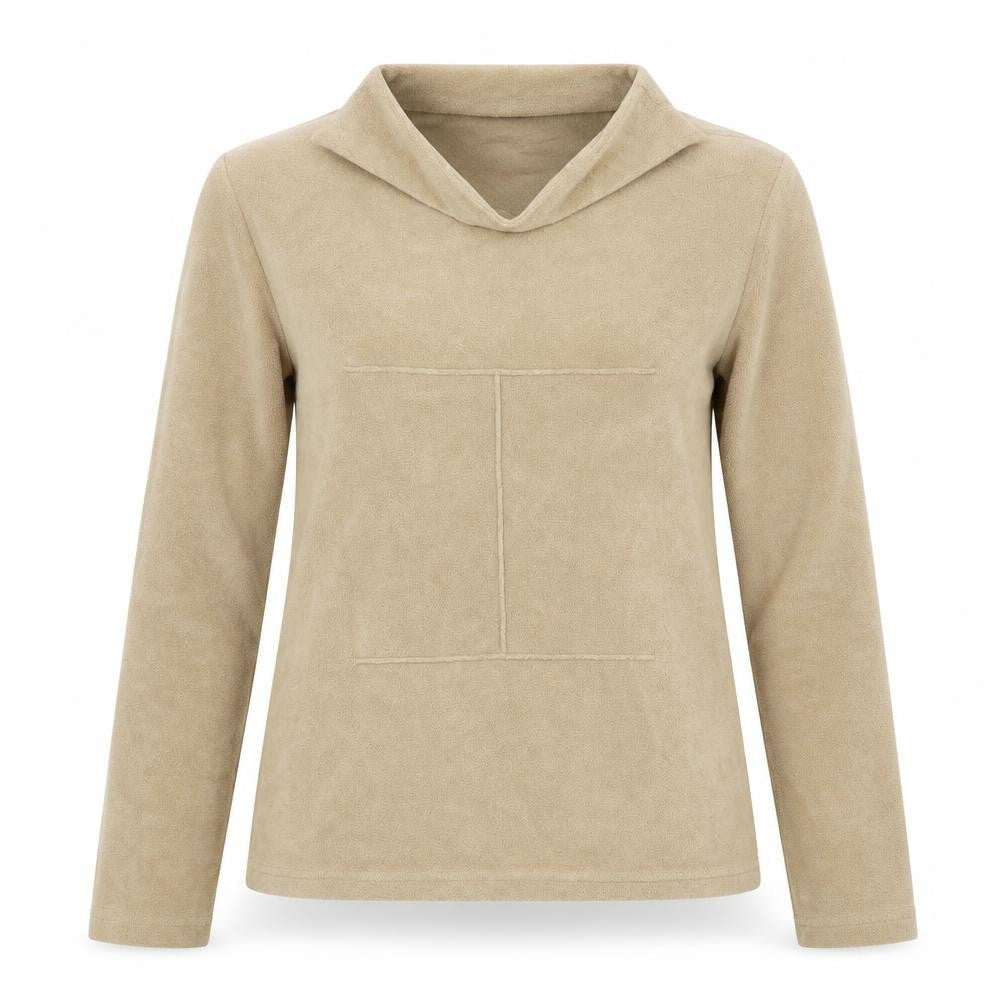 Per Una Womens Brown Cowl Neck Polyester Pullover Jumper Size 8