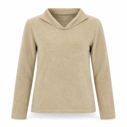 Per Una Womens Brown Cowl Neck Polyester Pullover Jumper Size 8