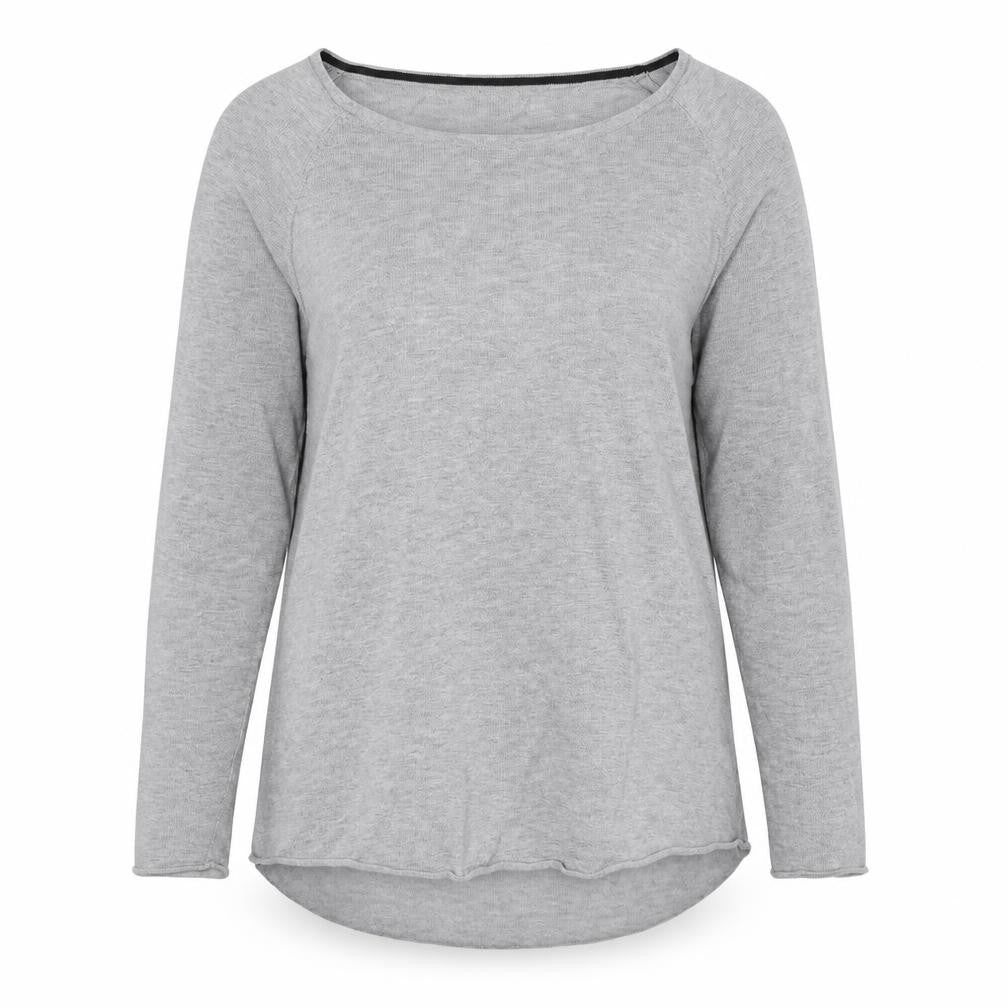 Womens UK Size 10 Onfire Grey Basic T-Shirt