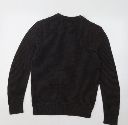 Womens UK Size S H&M Brown Pullover Jumper