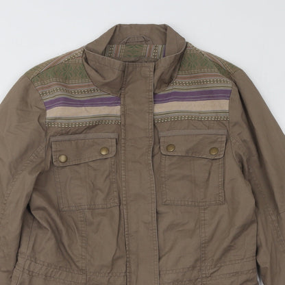 Womens UK Size 10 Marks and Spencer Brown Jacket