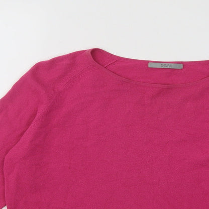 Womens UK Size 14 Marks and Spencer Pink Pullover Jumper