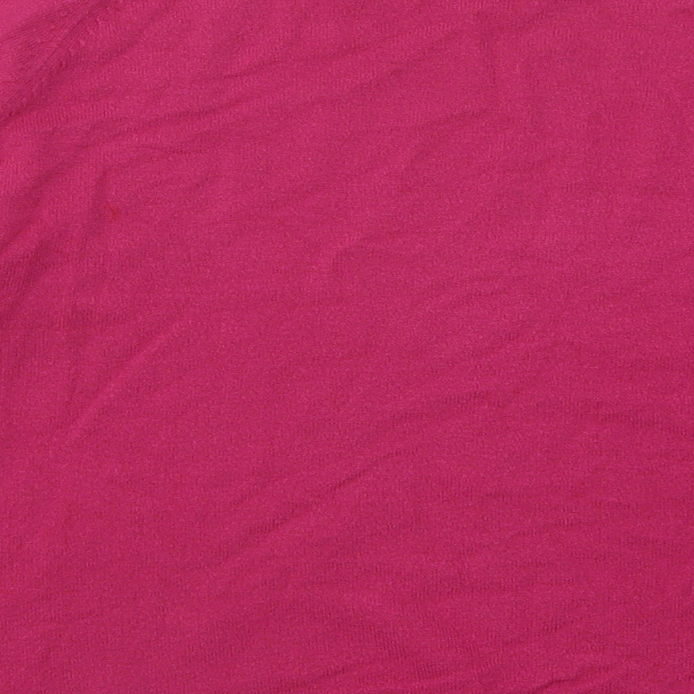 Womens UK Size 14 Marks and Spencer Pink Pullover Jumper