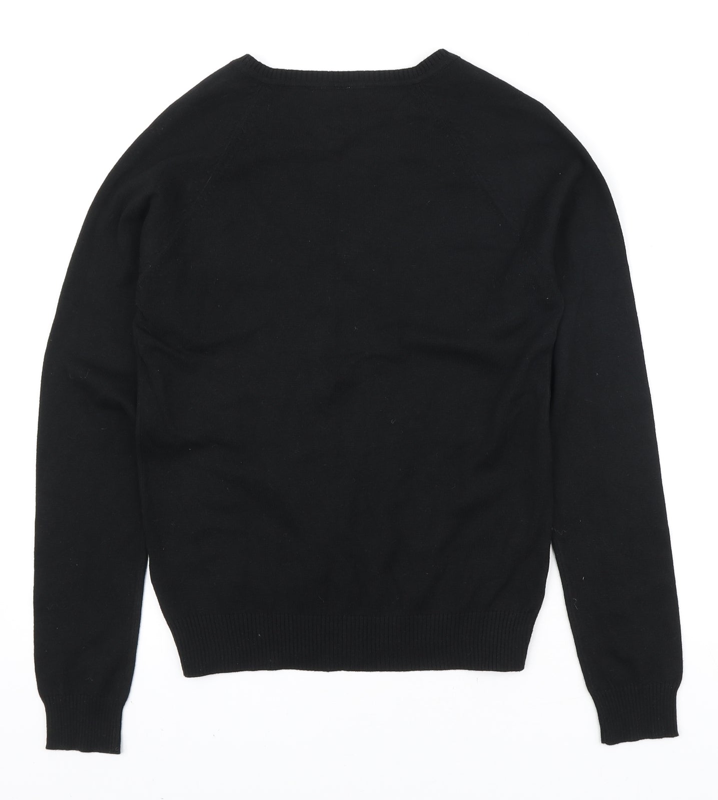 Womens UK Size M Preworn Black Pullover Jumper