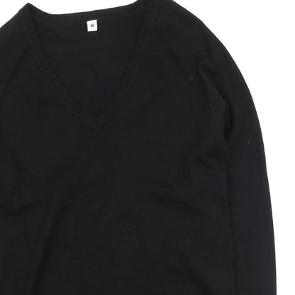 Womens UK Size M Preworn Black Pullover Jumper