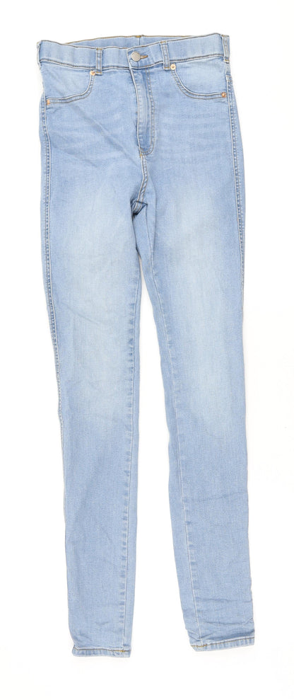 Womens UK Size 24 in Dr. Denim Regular Fit Skinny Blue Jeans