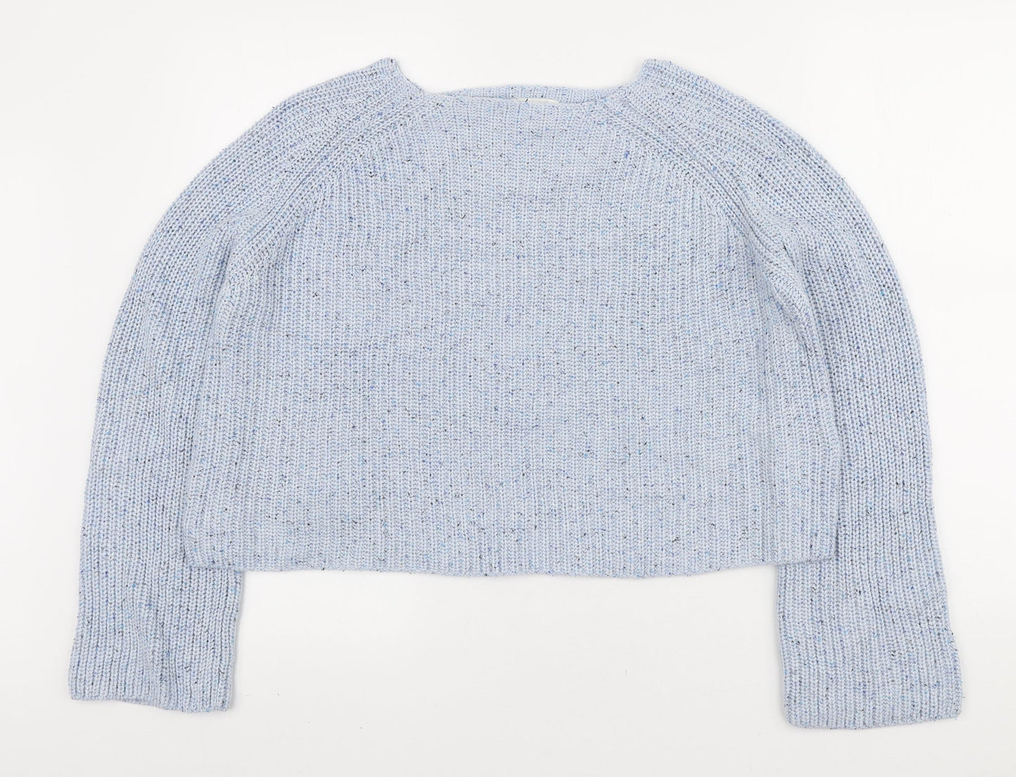 Womens UK Size M H&M Blue Pullover Jumper