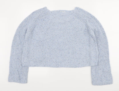 Womens UK Size M H&M Blue Pullover Jumper