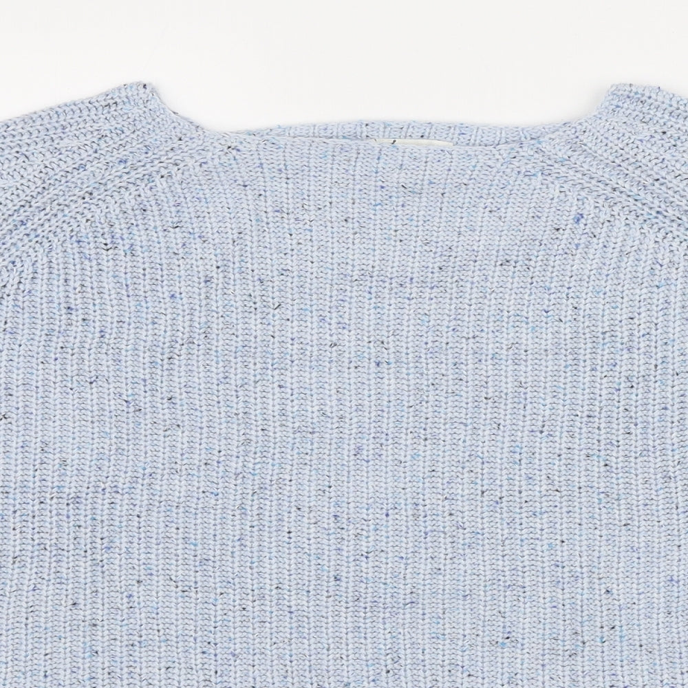 Womens UK Size M H&M Blue Pullover Jumper