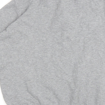 George Mens Grey Cotton Pullover Sweatshirt Size S