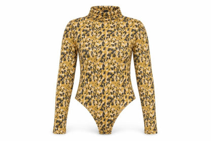Womens UK Size 10 Primark One-Piece Yellow Bodysuit