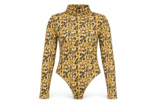 Womens UK Size 10 Primark One-Piece Yellow Bodysuit