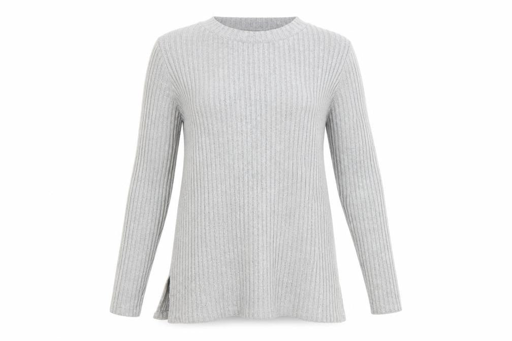 Womens UK Size 6 Dorothy Perkins Grey Pullover Jumper