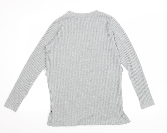 Womens UK Size 6 Dorothy Perkins Grey Pullover Jumper