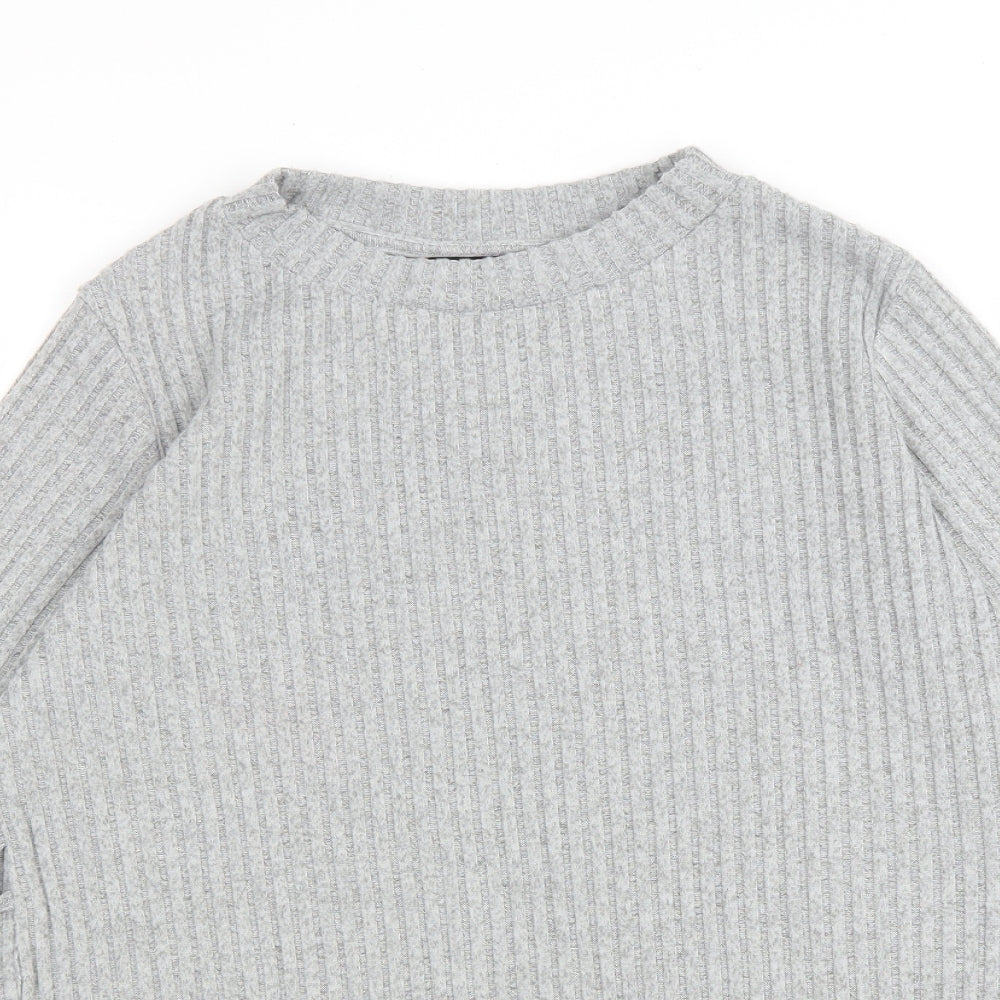 Womens UK Size 6 Dorothy Perkins Grey Pullover Jumper