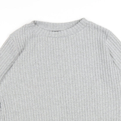 Womens UK Size 6 Dorothy Perkins Grey Pullover Jumper