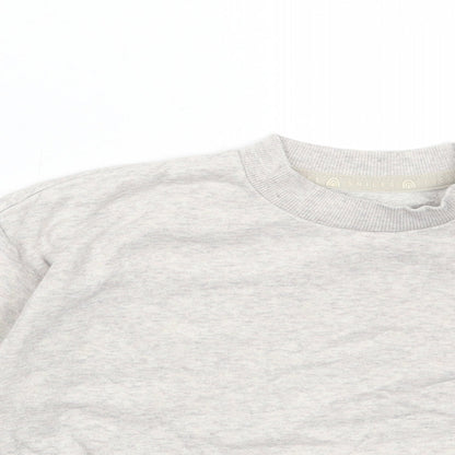 George Baby Grey Cotton Pullover Jumper Size 12-18 Months Pullover - Rainbow