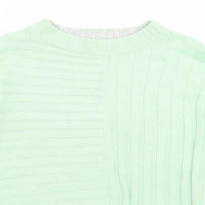 Womens UK Size XS Marks and Spencer Green Pullover Jumper