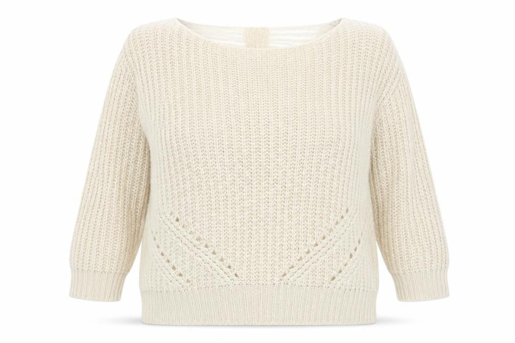 Womens UK Size 16 Internacionale Beige Pullover Jumper