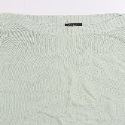 Womens UK Size XL Bonmarché Green Pullover Jumper