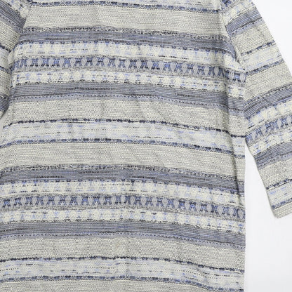 Womens UK Size XS H&M Blue Cardigan Jumper