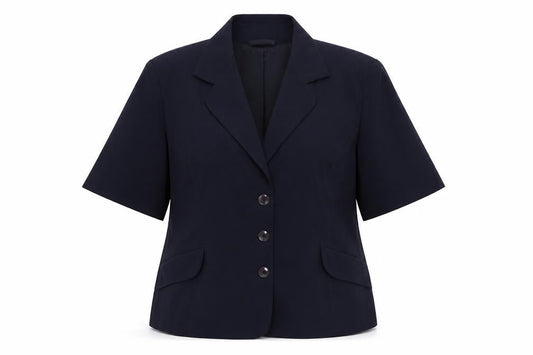 Mackays Womens Blue Jacket Blazer Size 18 Button