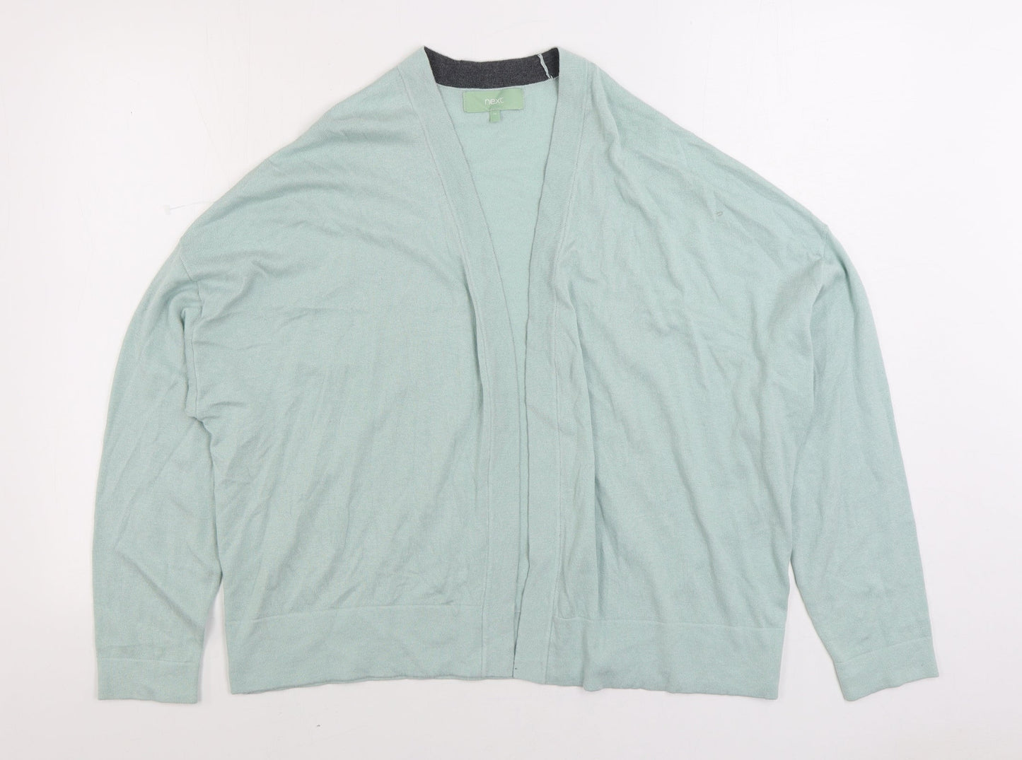 Womens UK Size 14 NEXT Green Cardigan Jumper