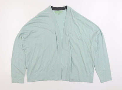 Womens UK Size 14 NEXT Green Cardigan Jumper