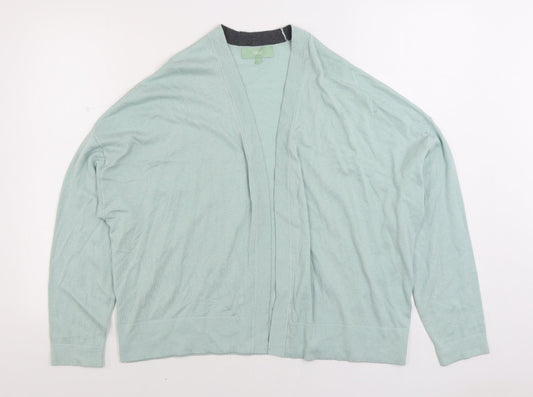 Womens UK Size 14 NEXT Green Cardigan Jumper