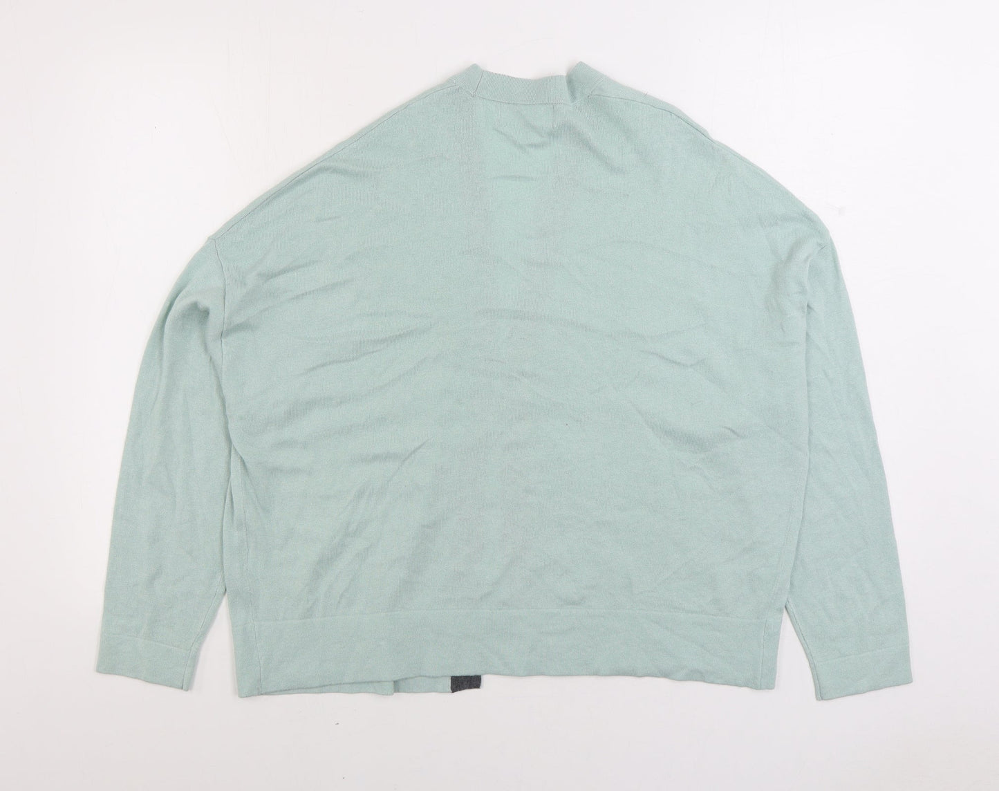 Womens UK Size 14 NEXT Green Cardigan Jumper