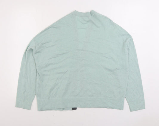 Womens UK Size 14 NEXT Green Cardigan Jumper