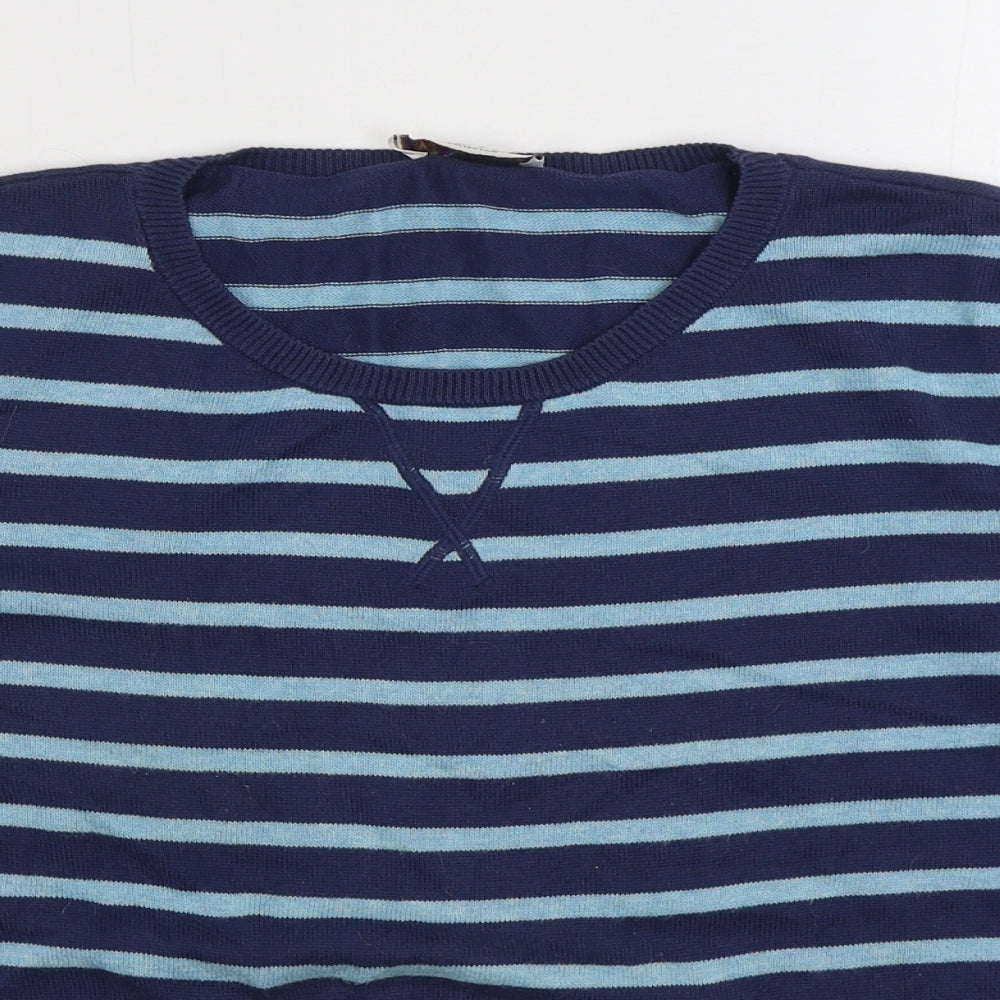 Womens UK Size 12 Marks and Spencer Blue Pullover Jumper