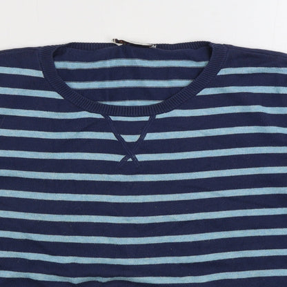 Womens UK Size 12 Marks and Spencer Blue Pullover Jumper