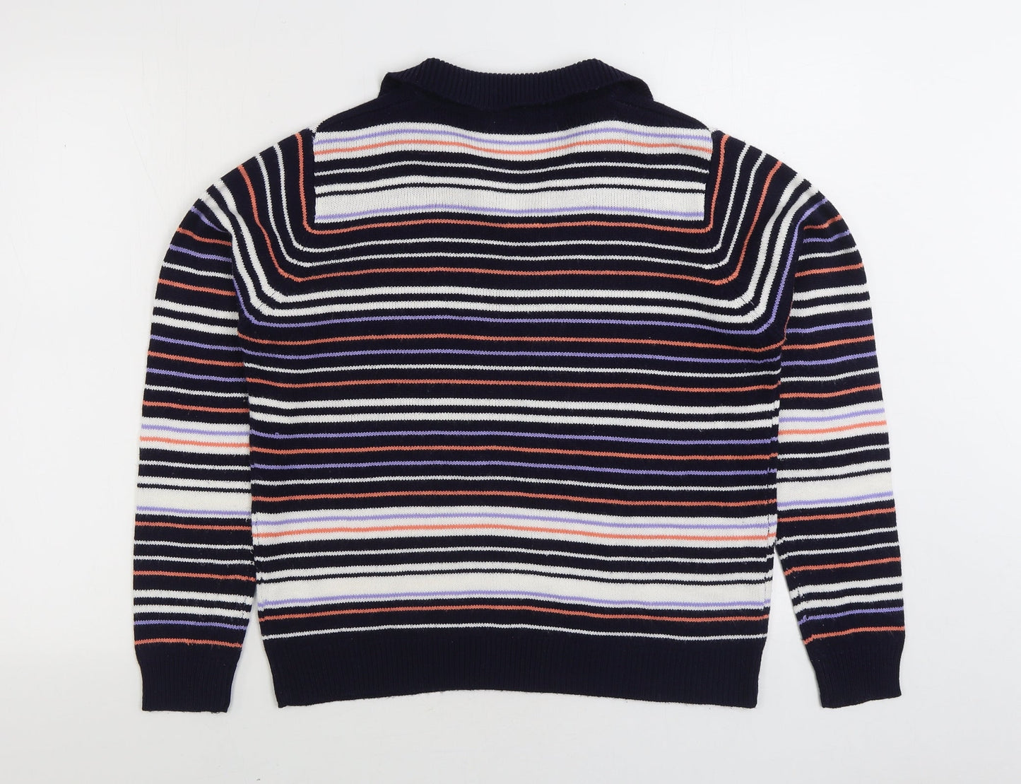 Womens UK Size M EWM Multicoloured Pullover Jumper