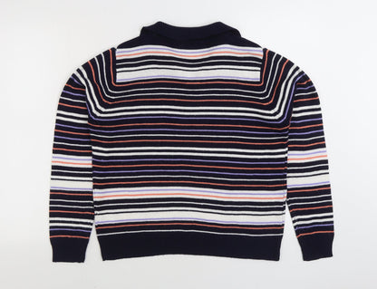 Womens UK Size M EWM Multicoloured Pullover Jumper