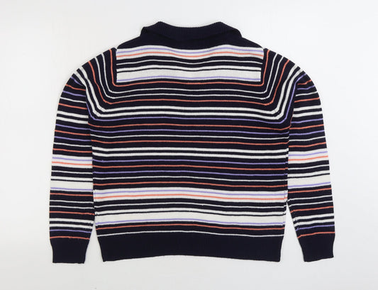 Womens UK Size M EWM Multicoloured Pullover Jumper