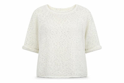 Womens UK Size 10 Topshop Ivory Pullover Jumper