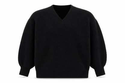 Womens UK Size S Primark Black Pullover Jumper