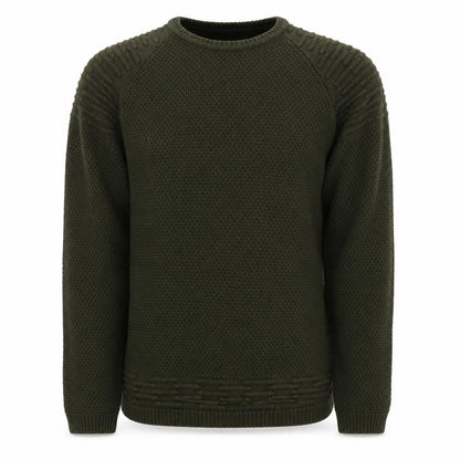 Mens UK Size S PEP&CO Green Pullover Jumper
