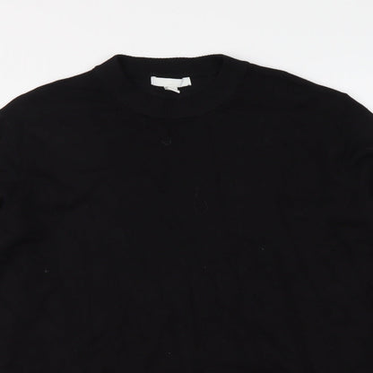 Womens UK Size M H&M Black Pullover Jumper