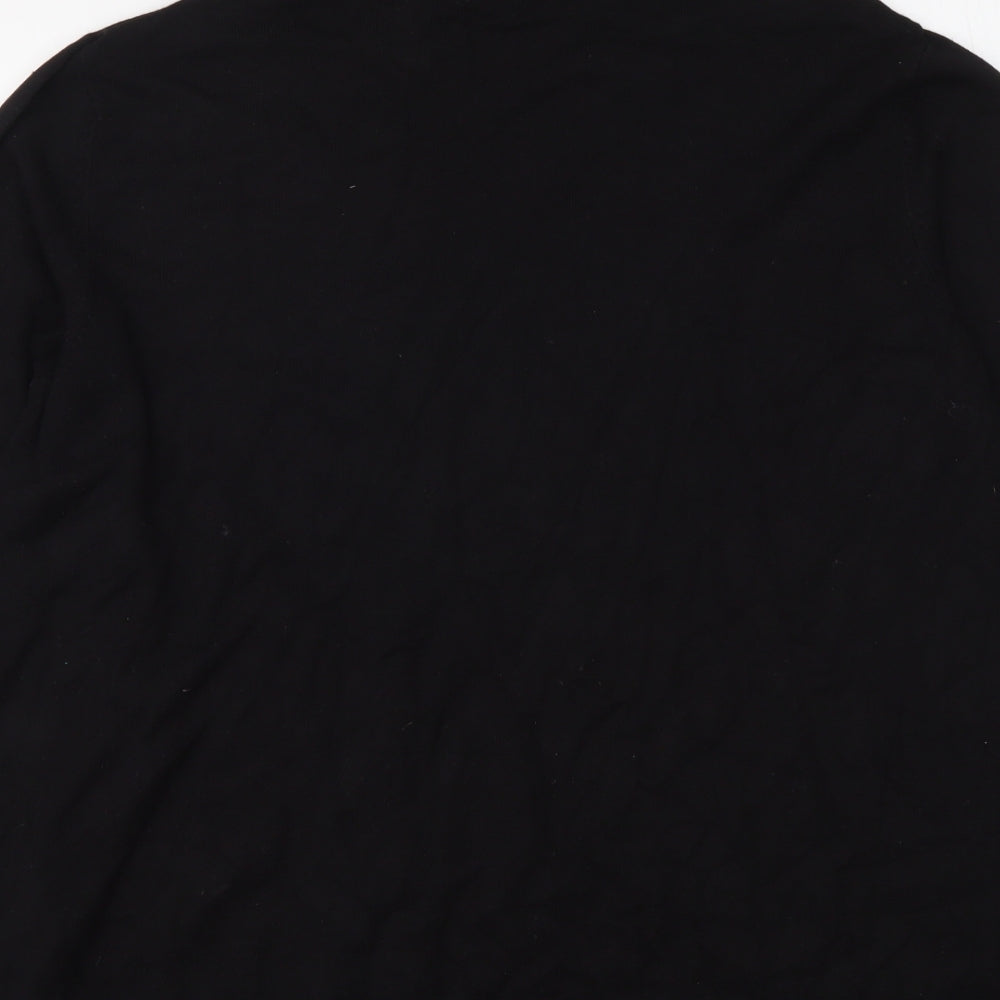 Womens UK Size M H&M Black Pullover Jumper