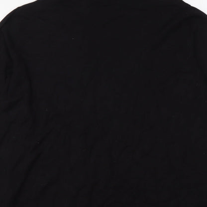 Womens UK Size M H&M Black Pullover Jumper