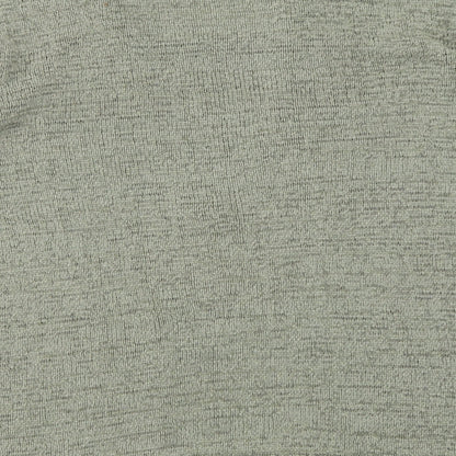 Womens UK Size L BM Green Henley Jumper