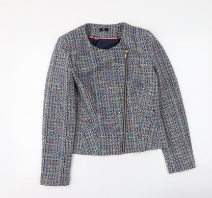 F&F Womens Blue Jacket Size 10 Zip