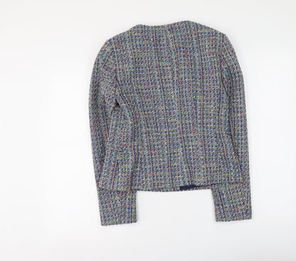 F&F Womens Blue Jacket Size 10 Zip