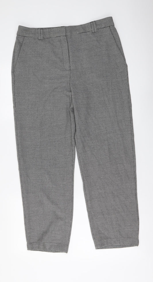 Womens UK Size 12 Marks and Spencer Regular Fit  Grey Trousers